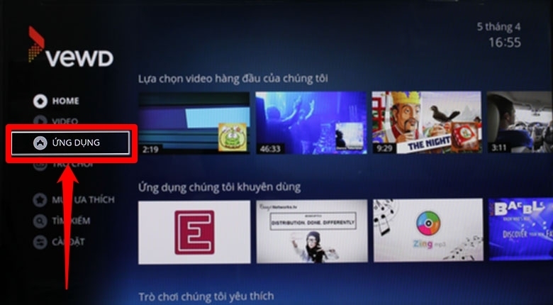 hướng dẫn kích hoạt gói cliptv trên smart tivi sony