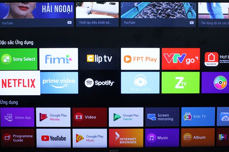 đánh giá android tivi sony 4k 43 inch kd-43x7500f