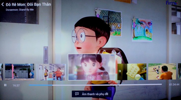 cách sử dụng ứng dụng fim+ trên android tivi sony 2018