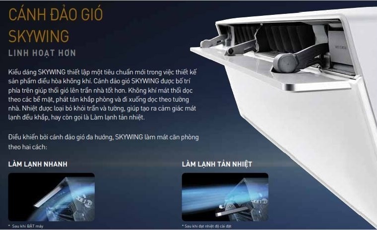 độc đáo máy lạnh inverter cao cấp sky series của panasonic