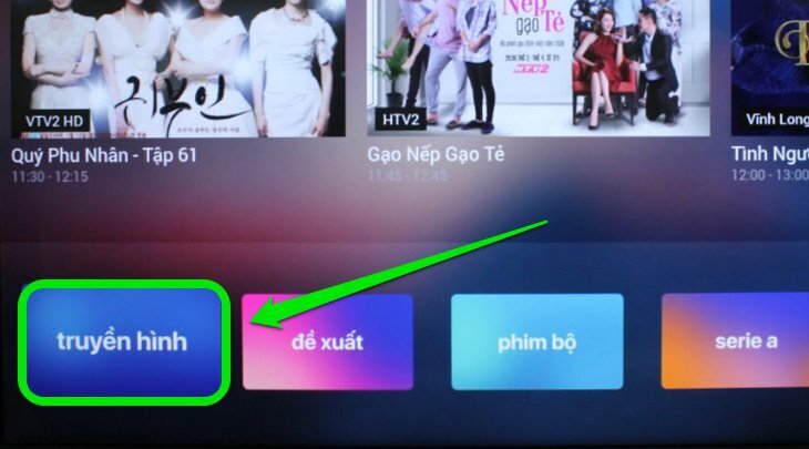 cách sử dụng ứng dụng fpt play trên smart tivi sony 2018