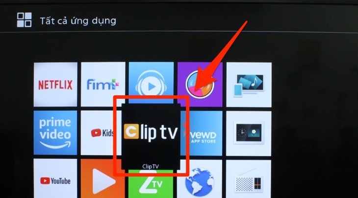 cách sử dụng ứng dụng cliptv trên smart tivi sony 2018