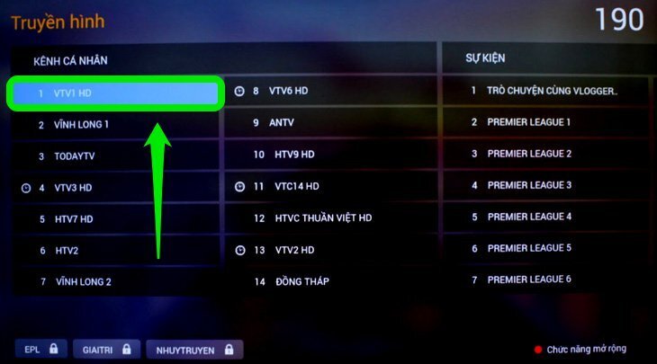 cách sử dụng ứng dụng fpt play trên smart tivi sony 2018