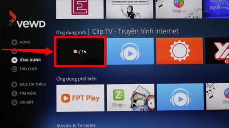 hướng dẫn kích hoạt gói cliptv trên smart tivi sony