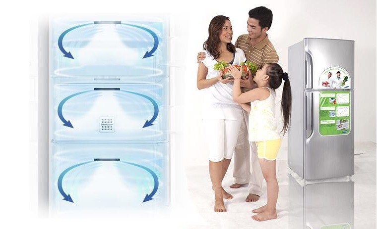 công nghệ làm lạnh trên tủ lạnh toshiba