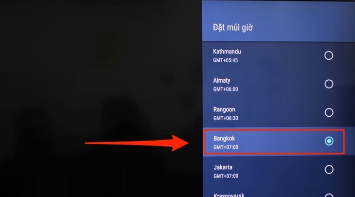 cách cài đặt thời gian trên tivi sony 2018