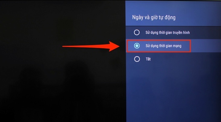 cách cài đặt thời gian trên tivi sony 2018