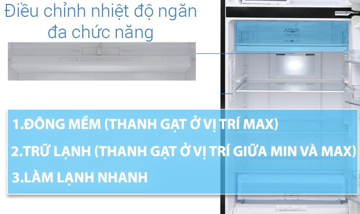 3 tiện ích tuyệt vời đến từ ngăn aqua triple fresh của tủ lạnh aqua