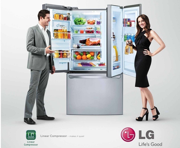 công nghệ mới trên tủ lạnh lg 2017