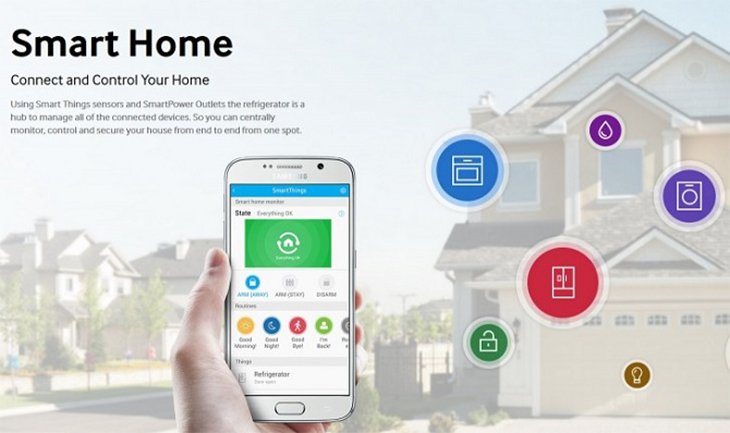 samsung giới thiệu tủ lạnh thông minh thế hệ thứ 2