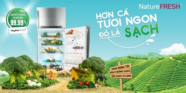 công nghệ mới trên tủ lạnh lg 2017