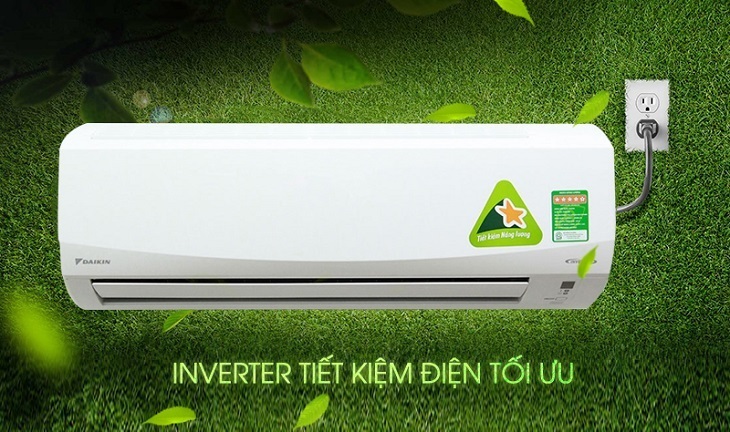 công nghệ inverter trên điều hòa daikin