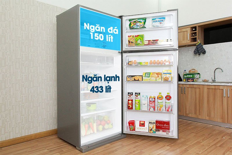 tủ lạnh dung tích lớn, nhiều công nghệ bảo quản cho thực phẩm dịp tết