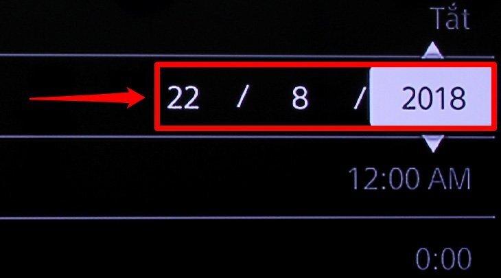 cách cài đặt thời gian trên tivi sony 2018