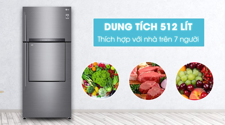 tủ lạnh dung tích lớn, nhiều công nghệ bảo quản cho thực phẩm dịp tết