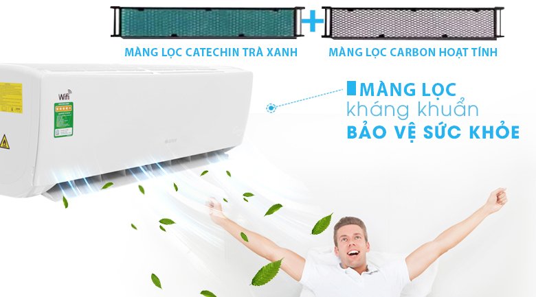 máy lạnh gree wifi inverter 1 hp gwc09bc-k6dna1b