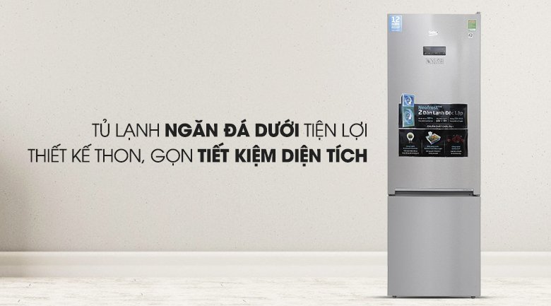 tủ lạnh beko inverter 340 lít rcnt340e50vzx