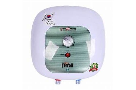 Bình nước nóng Ferroli Cubo Export 15L chống giật, công suất 2500W