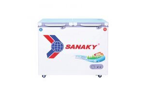 Tủ Đông mặt kính cường lực Sanaky 220 lít VH-2899W2KD