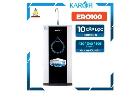 Máy lọc nước Karofi ERO100 – 10 cấp Hydrogen