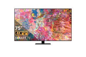 Smart Tivi QLED Samsung 4K 75 inch QA75Q80BAKXXV tặng loa samsung TX40
