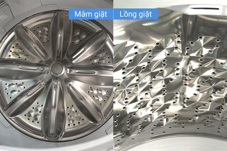 Máy giặt Panasonic Inverter 14 kg NA-FS14V5SRV