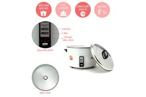 Nồi cơm điện Sharp 10 lít Sharp KSH-1010V/D1010V