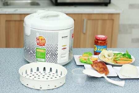 nồi cơm điện sharp 1.8 lít KS-181TJV