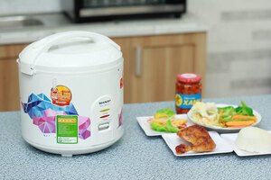 nồi cơm điện sharp 1.8 lít KS-18TJV GR