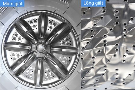 Máy giặt Panasonic 13.5 kg NA-F135V5SRV