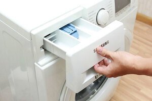 Máy giặt Samsung Inverter 10.5 kg WW10J6413EW/SV