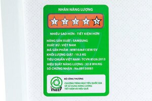 Máy giặt Samsung Inverter 10.5 kg WW10J6413EW/SV