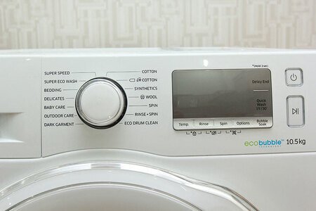 Máy giặt Samsung Inverter 10.5 kg WW10J6413EW/SV