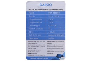 Quạt điều hòa Daikio DKA-05000C