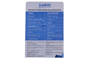 Quạt điều hòa Daikio DKA-05000A