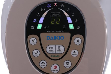 Quạt điều hòa Daikio DKA-02500B
