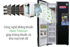 Tủ lạnh Hitachi Inverter 640 lít WB800PGV5 XGR