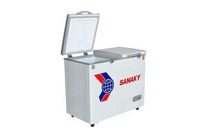Tủ đông Sanaky VH-255W2 195 lít ( 2 ngăn 2 cánh )
