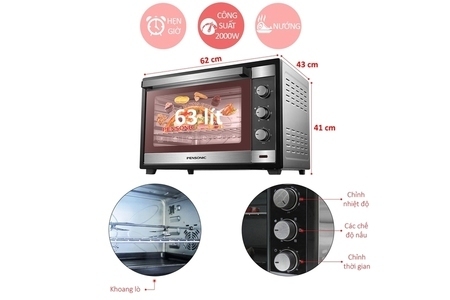 LÒ NƯỚNG PENSONIC PEO-6300G