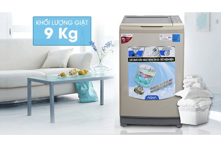 Máy giặt Aqua Inverter 9 kg AQW-D90AT