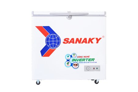 Tủ đông sanaky inverter VH-2599A3, 208 lít, 1 ngăn đông, dàn lạnh đồng