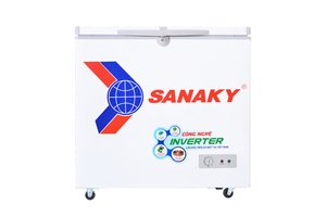 Tủ đông sanaky inverter VH-2599A3, 208 lít, 1 ngăn đông, dàn lạnh đồng