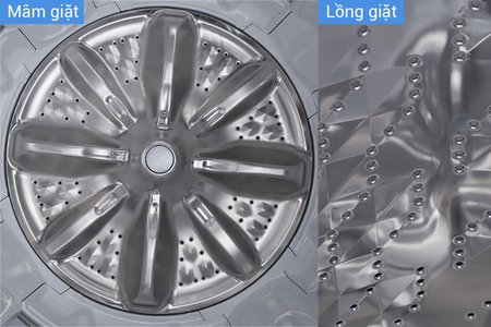 Máy giặt Panasonic 9kg NA-F90V5LMX -Hàng chính hãng