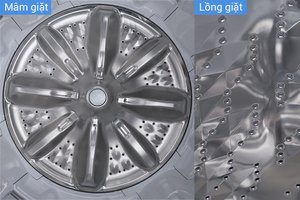 Máy giặt Panasonic 9kg NA-F90V5LMX -Hàng chính hãng