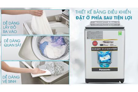 Máy giặt Panasonic Inverter 11.5 Kg NA-FS11X7LRV
