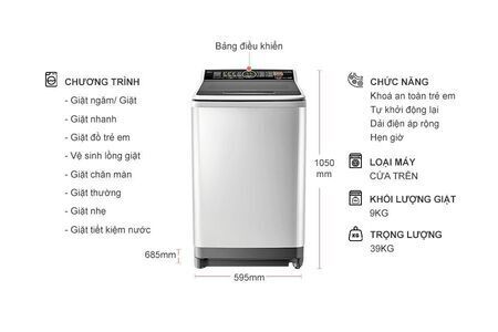 Máy giặt Panasonic NA-F90V5LRV