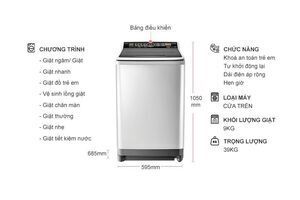 Máy giặt Panasonic NA-F90V5LRV