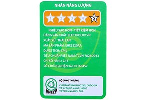 Tủ lạnh Electrolux Inverter 474 lít EHE5220AA