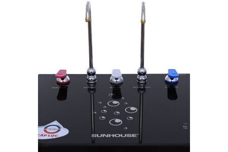 Máy lọc nước RO nóng nguội lạnh Sunhouse SHR76210CK 10 lõi
