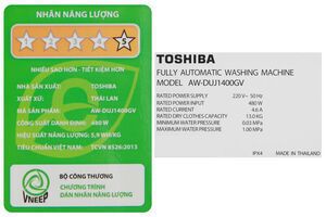 Máy giặt Toshiba Inverter 13 kg AW-DUJ1400GV